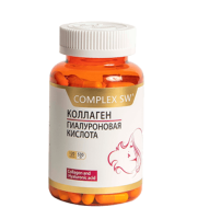 Коллаген и гиалуроновая кислота  (Complex SW Collagen and Hyaluronic Acid) Оптисалт, 120 капсул