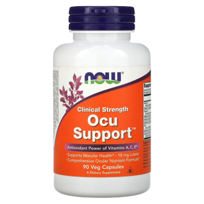 Окью Саппорт (Ocu Support) Now Foods, 90 капсул