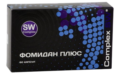 Фомидан плюс СВ Оптисалт (Fomidan plus SW Optisalt), 60 капсул