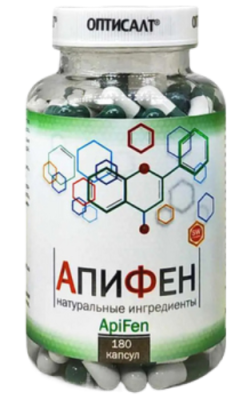 Апифен Оптисалт (Apifen Optisalt), 180 капсул